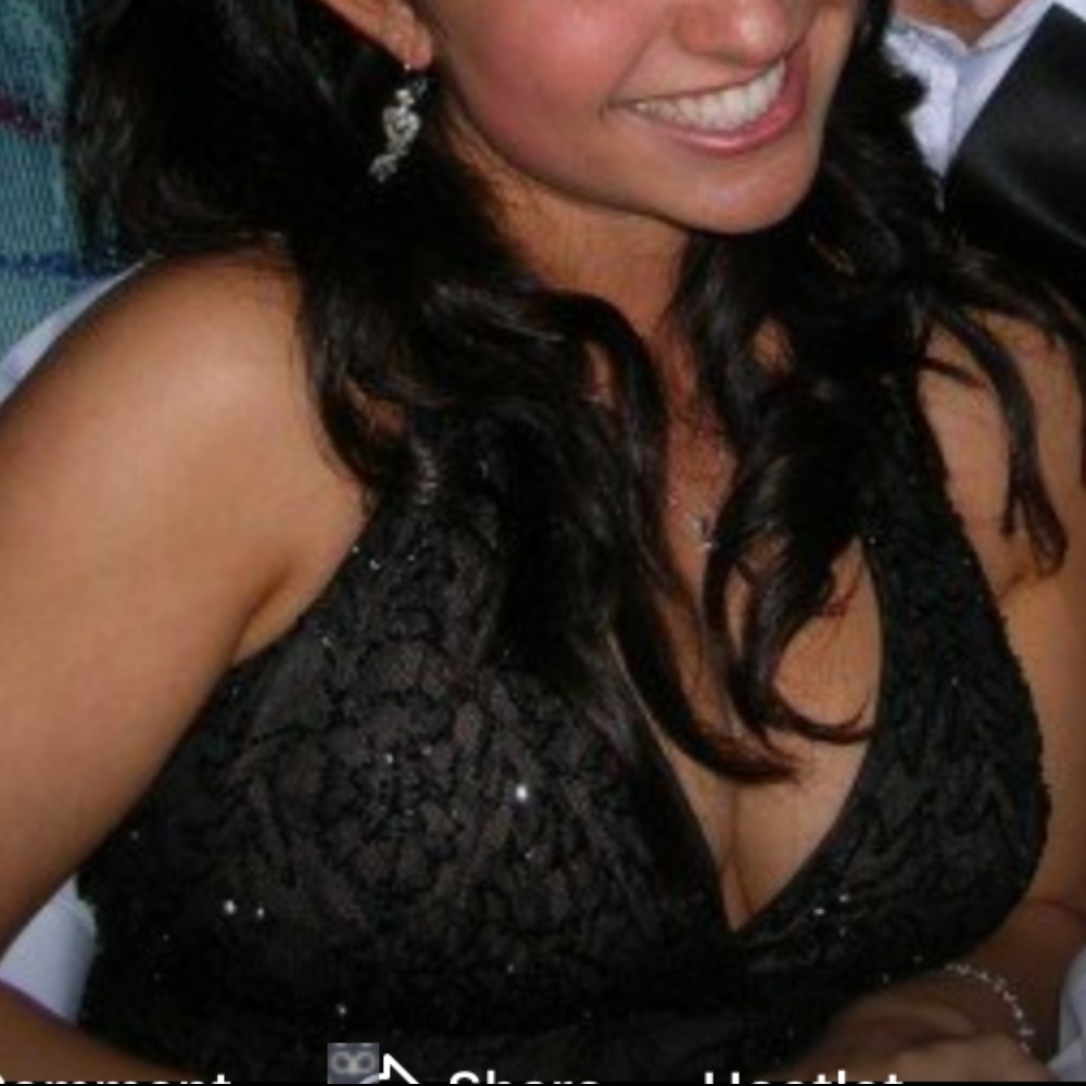 Beaded halter dress
